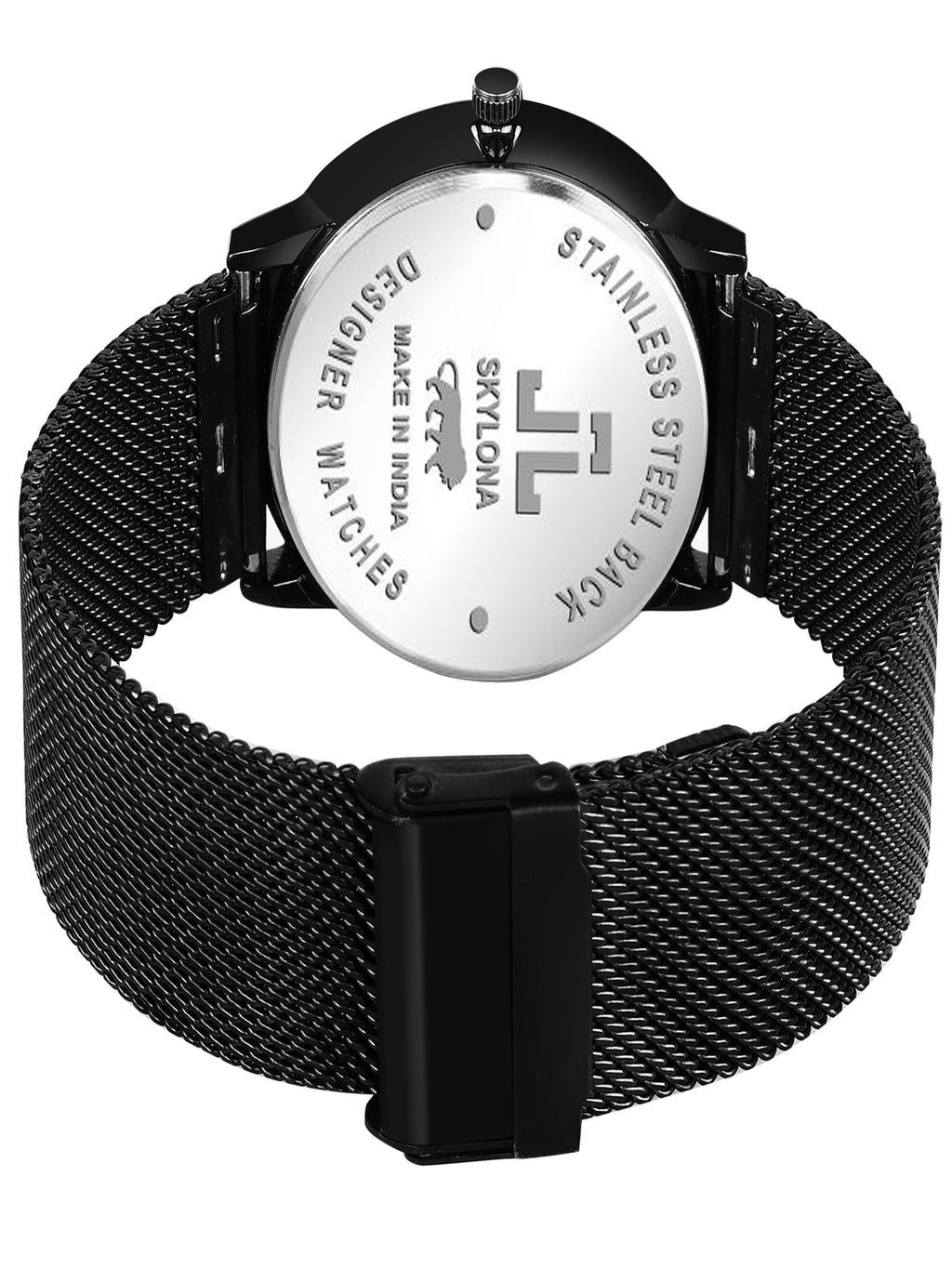 Skylona Minimalist Mesh Watch (Blue)