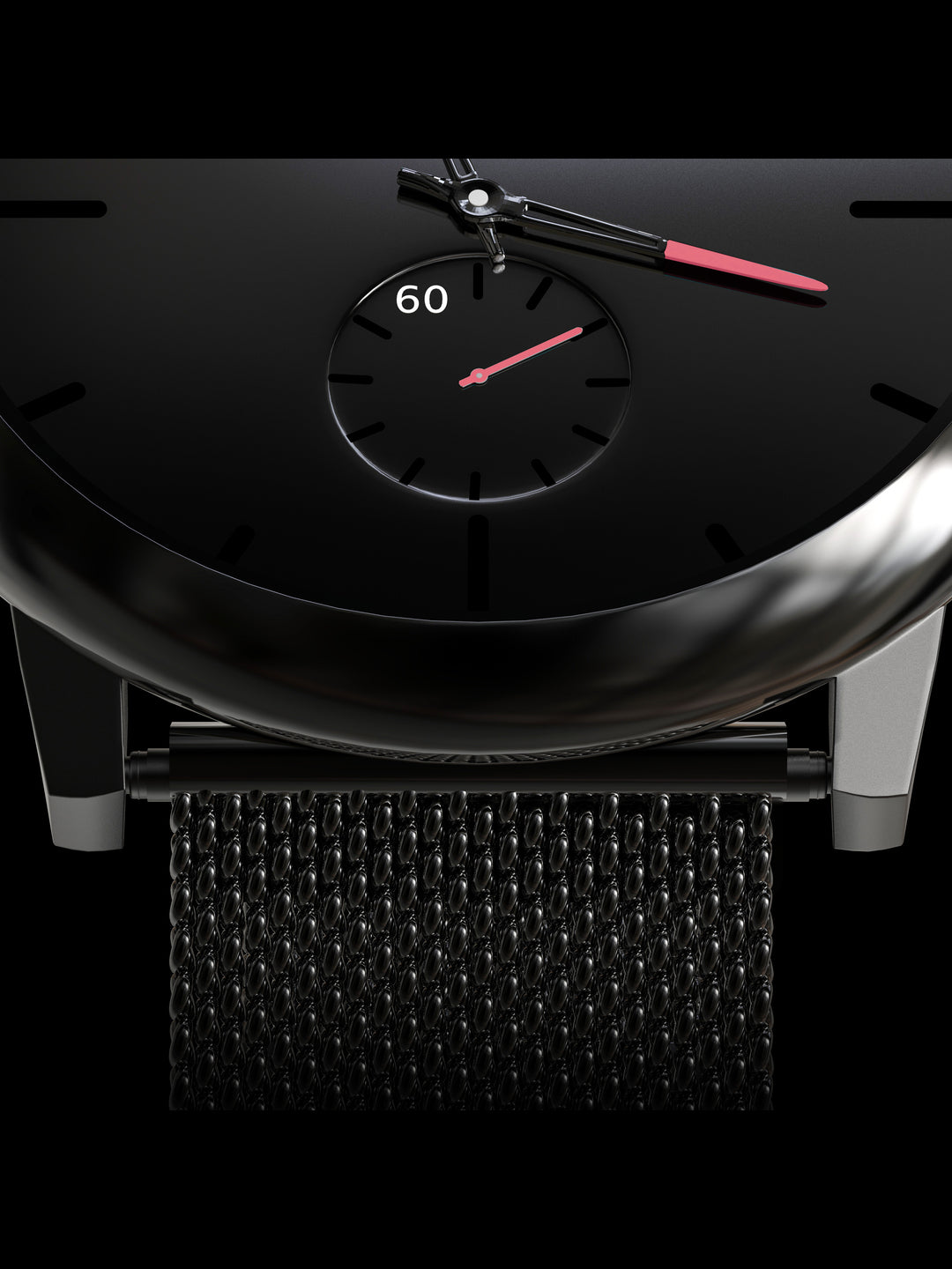 Skylona Minimalist Mesh Watch (Pink)