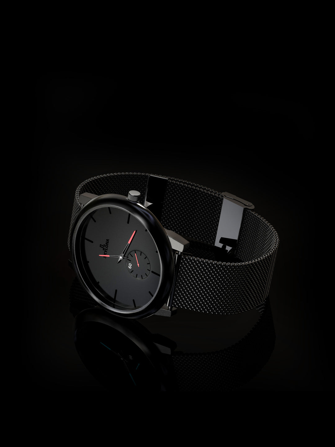 Skylona Minimalist Mesh Watch (Pink)