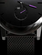 Skylona Minimalist Mesh Watch (Purple)