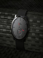 Skylona Minimalist Mesh Watch (Red)