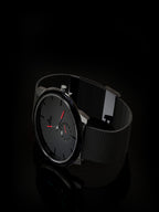 Skylona Minimalist Mesh Watch (Red)
