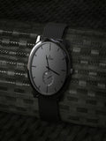 Skylona Minimalist Mesh Watch (Black)