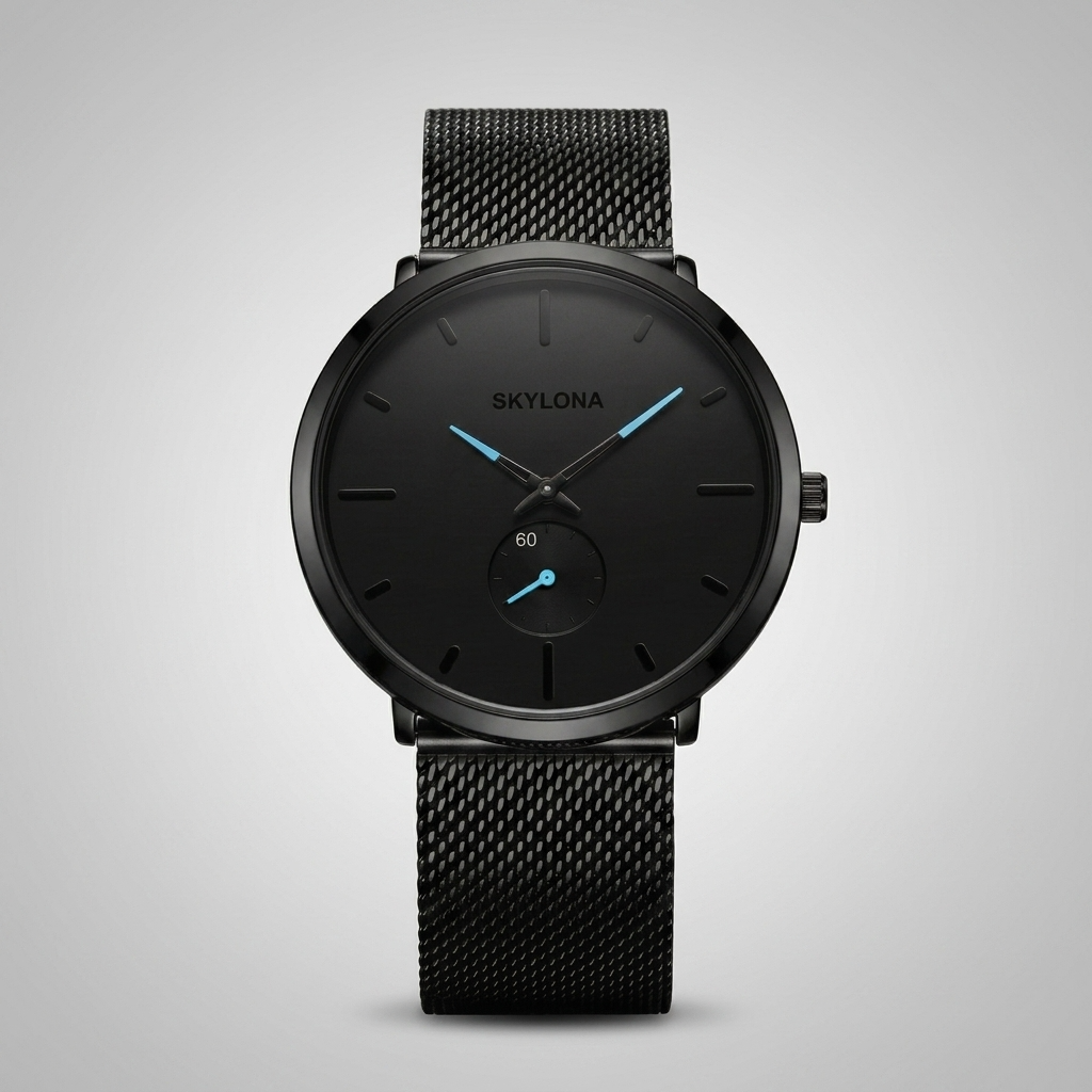 Skylona Minimalist Mesh Watch